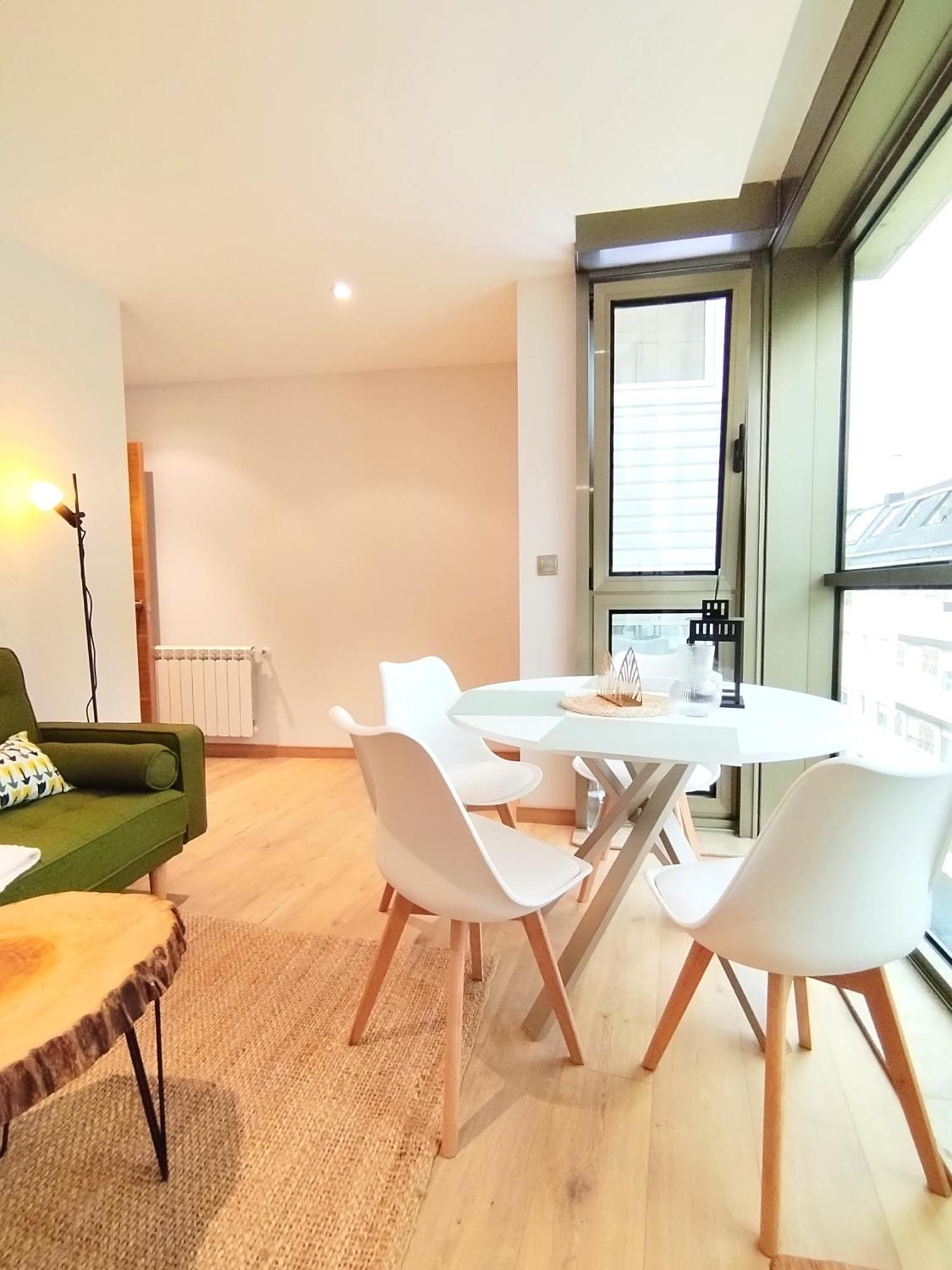 Viveiro Centro Con Parking Apartment Exterior foto